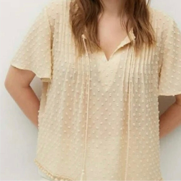 Violeta by MNG Textured Top - Picture 2 of 4